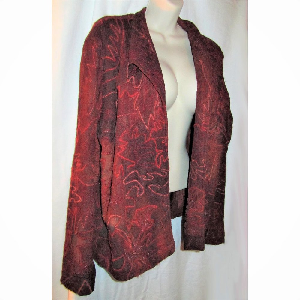 Coldwater Creek Colorful Women's Jacket, Size Large, Excellent Condition! B2